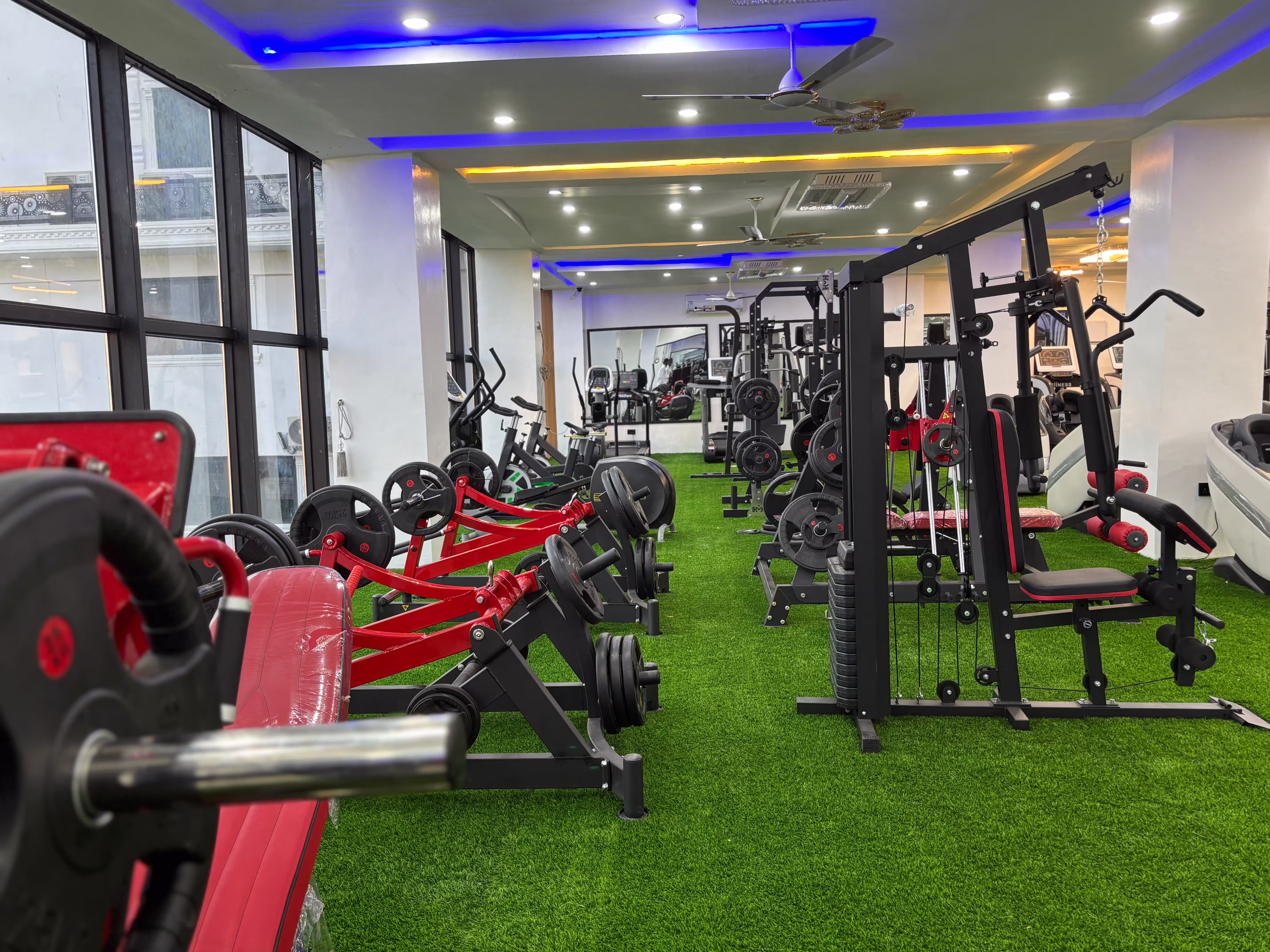Gym and fitness center at Jemima Grace Hotel